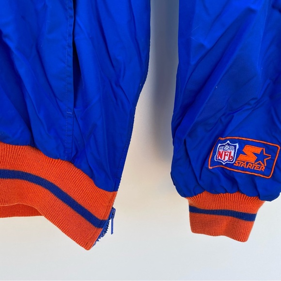 Vintage denver broncos nfl by starter jacket size large - Picture 3 of 7